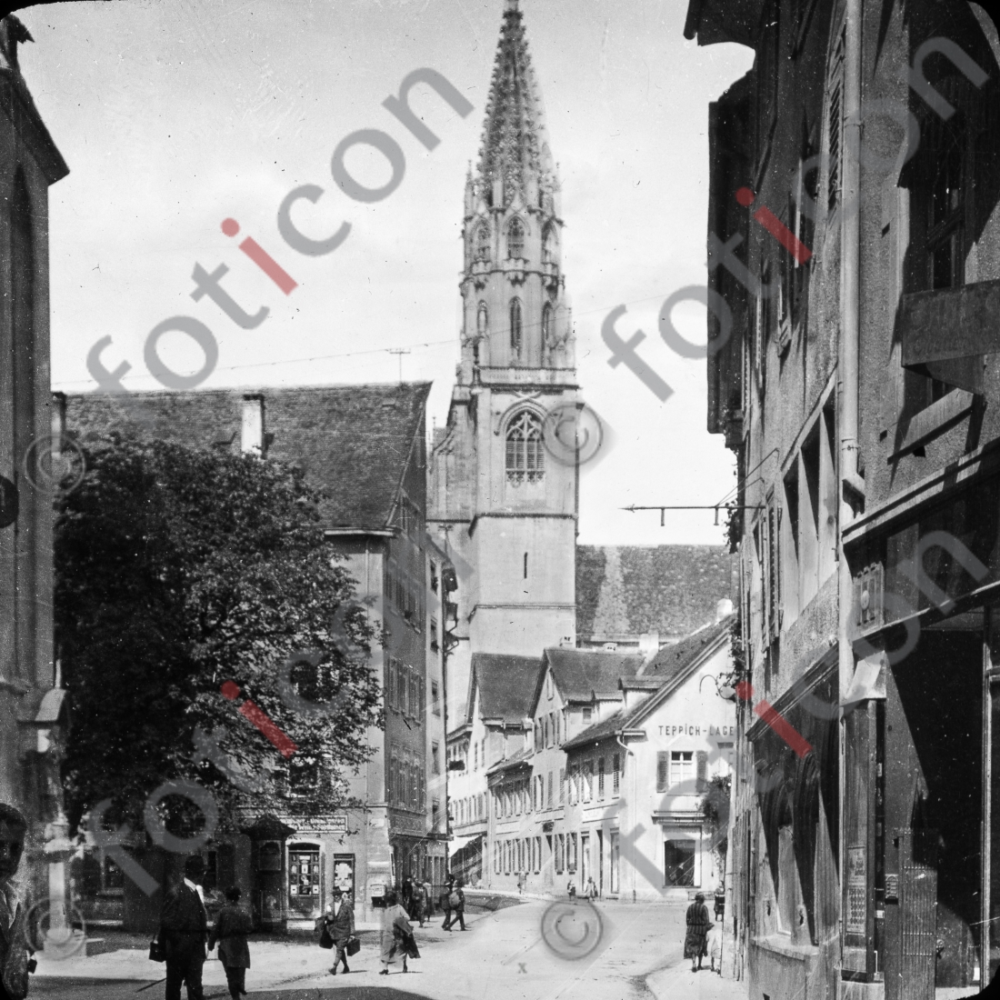Konstanz | Constance - Foto foticon-simon-127-019-sw.jpg | foticon.de - Bilddatenbank für Motive aus Geschichte und Kultur